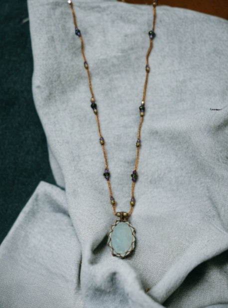 SHORT TIBETAN NECKLACE V