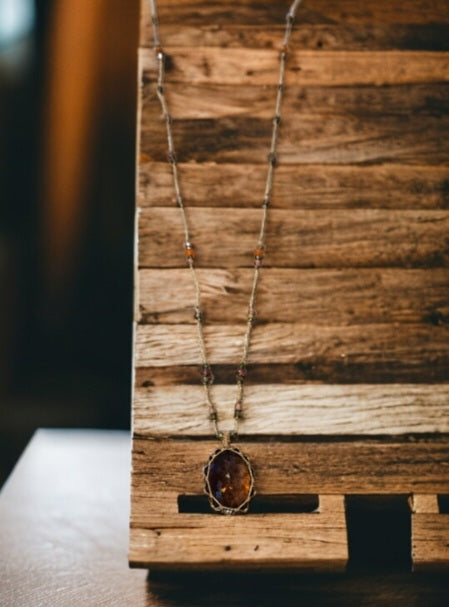 LONG TIBETAN NECKLACE VV