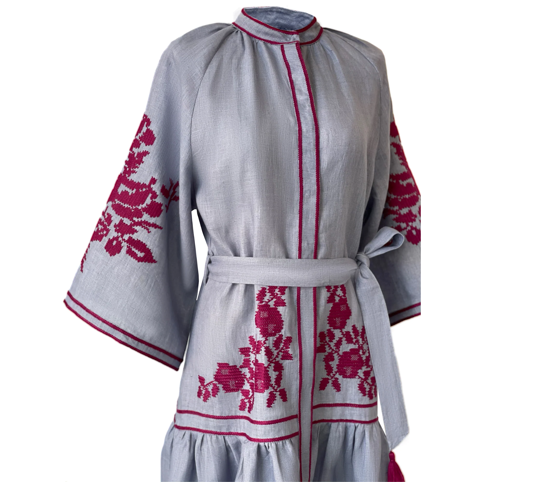 Berry Swan Dress