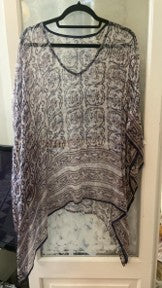 Short Chiffon Kaftan