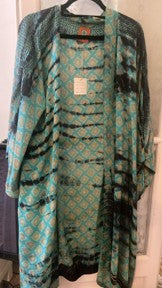 Silk/modal kimono