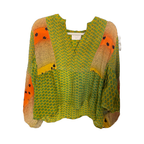 BIBI BALLOON SILK TOP