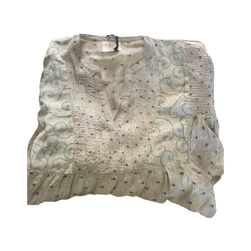 BIBI BALLOON SILK TOP