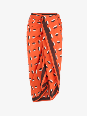 TANGERINE MOON SARONG