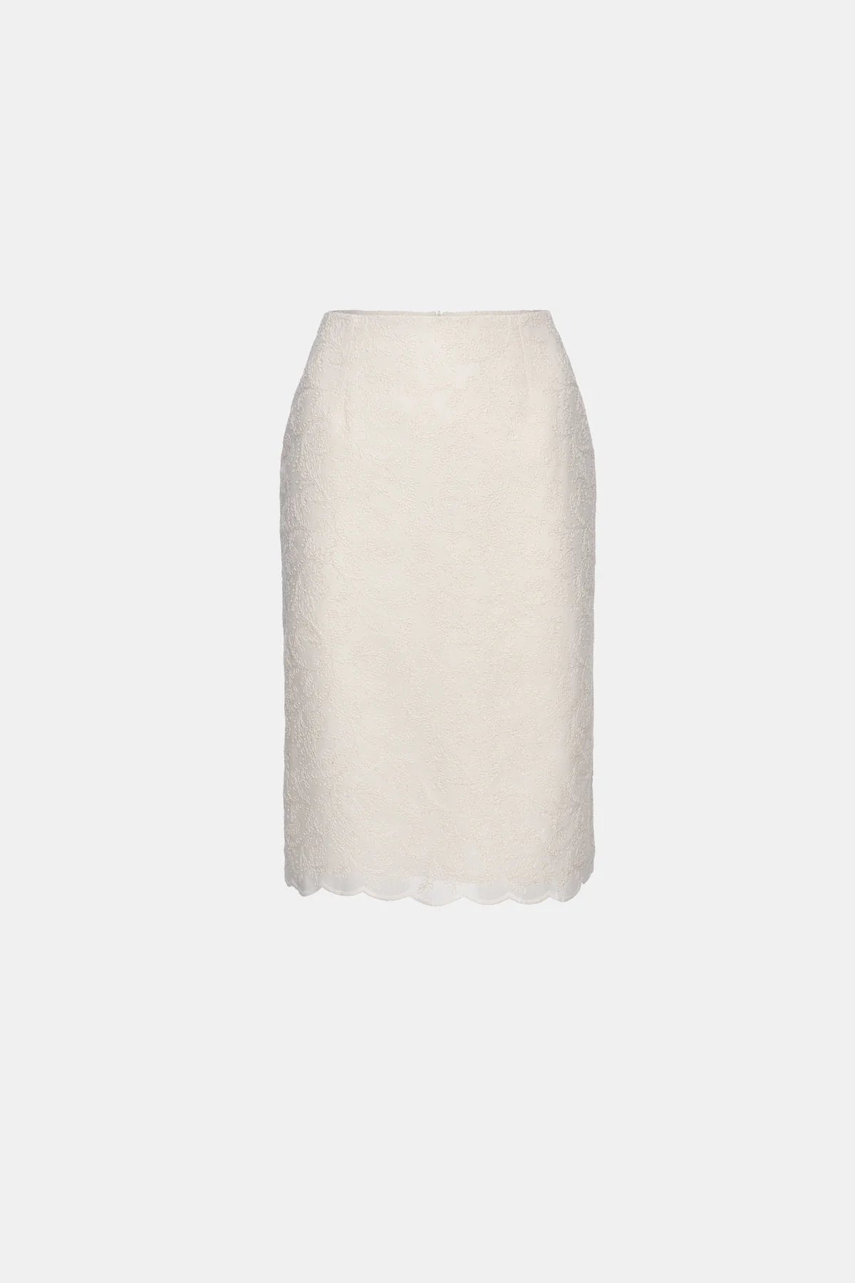 ORNAMENT SKIRT WHITE