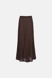 PURPLE SKIRT BROWN
