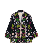 TIMOTHY JACKET Cotton Almost Black - ONESIZE