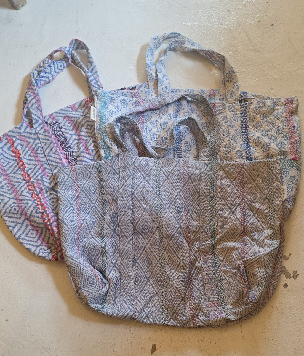 BLUE-WHITE BIG BAG