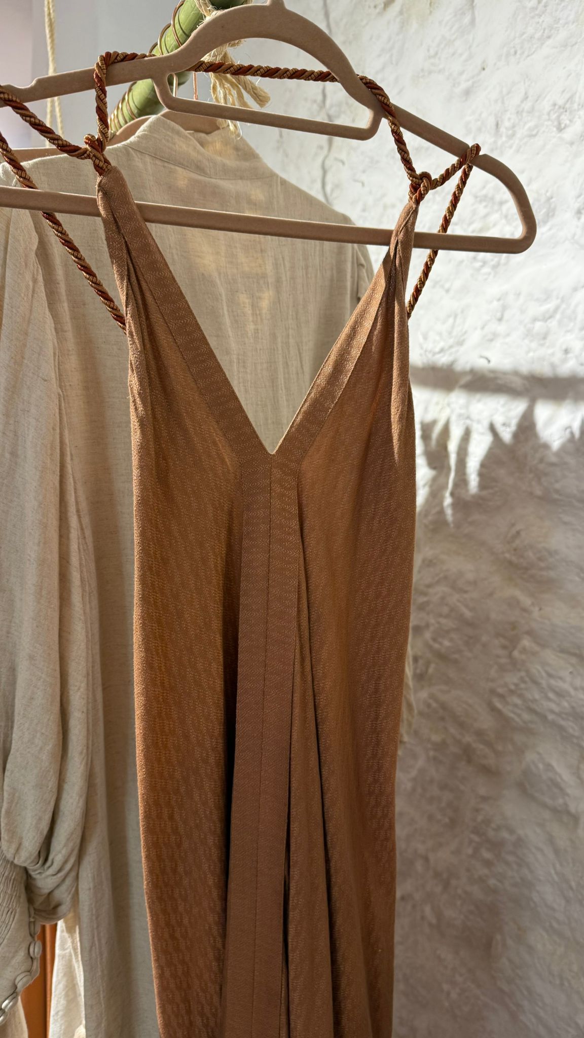 Silk summer dress