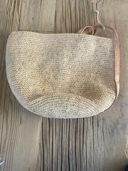 ALICE M LEATHER STITCH BAG