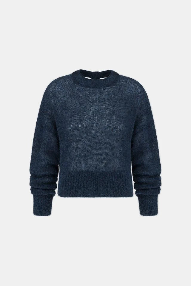 ALL OUT WOOL SWEATER NAVY