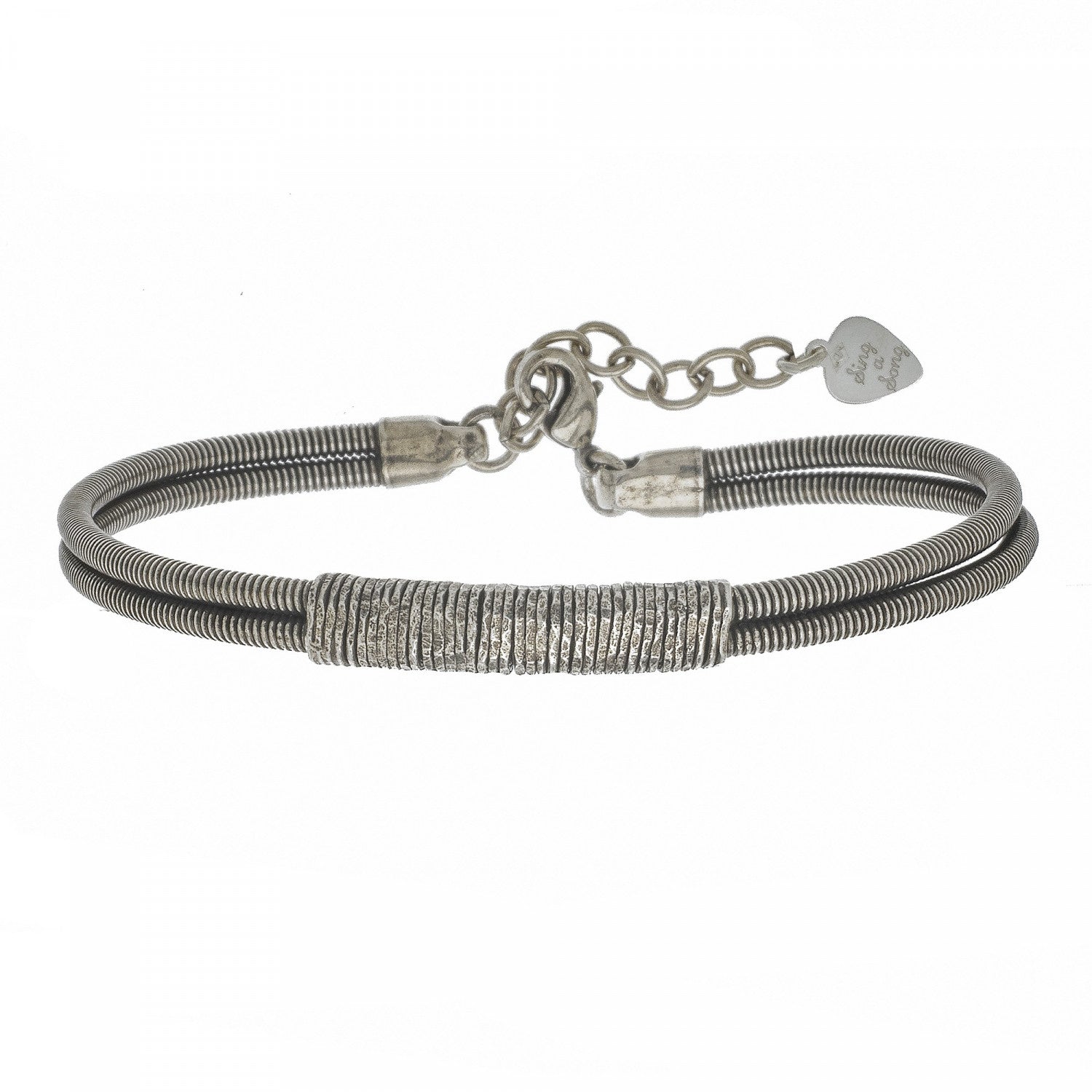 TWO CORDES DE BASSES EMBALLÉE BRACELET