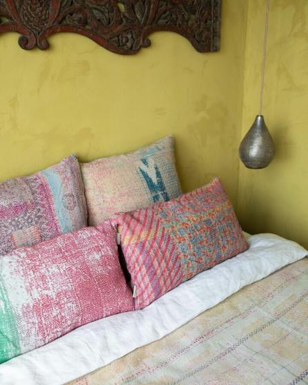 KANTHA SARI CUSHION 35*60 CMS