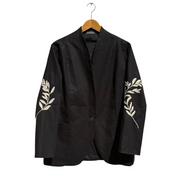 EMBROIDERED SMOKING JACKET