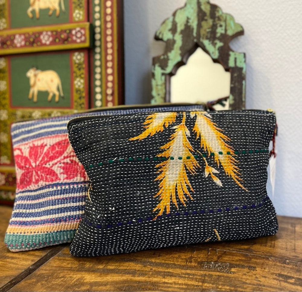 FLAT POUCHES BENGALE KANTHA / M