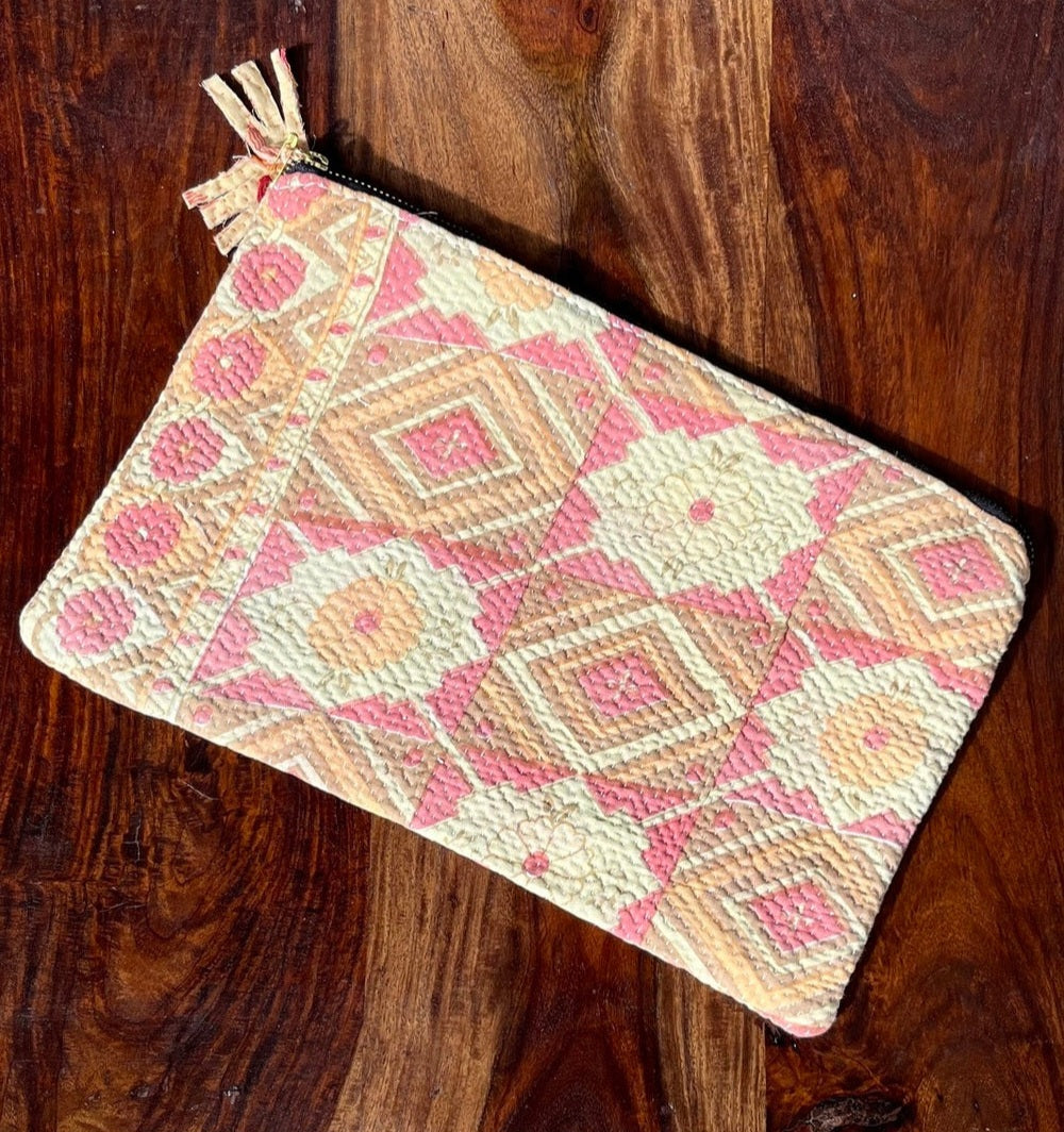 FLAT POUCHES BENGALE KANTHA / M