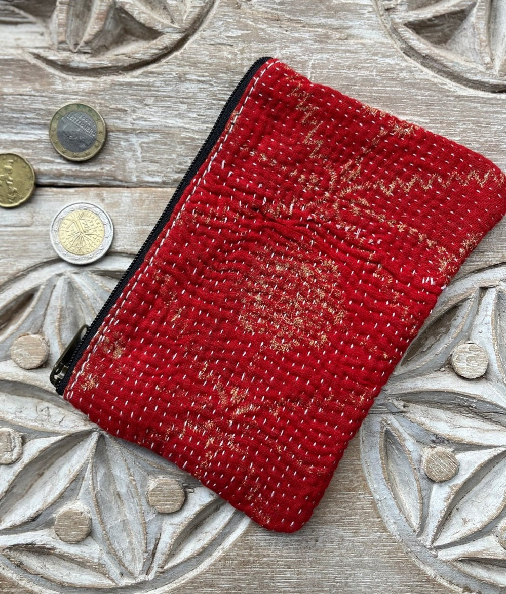 FLAT POUCHES BENGALE KANTHA / XS