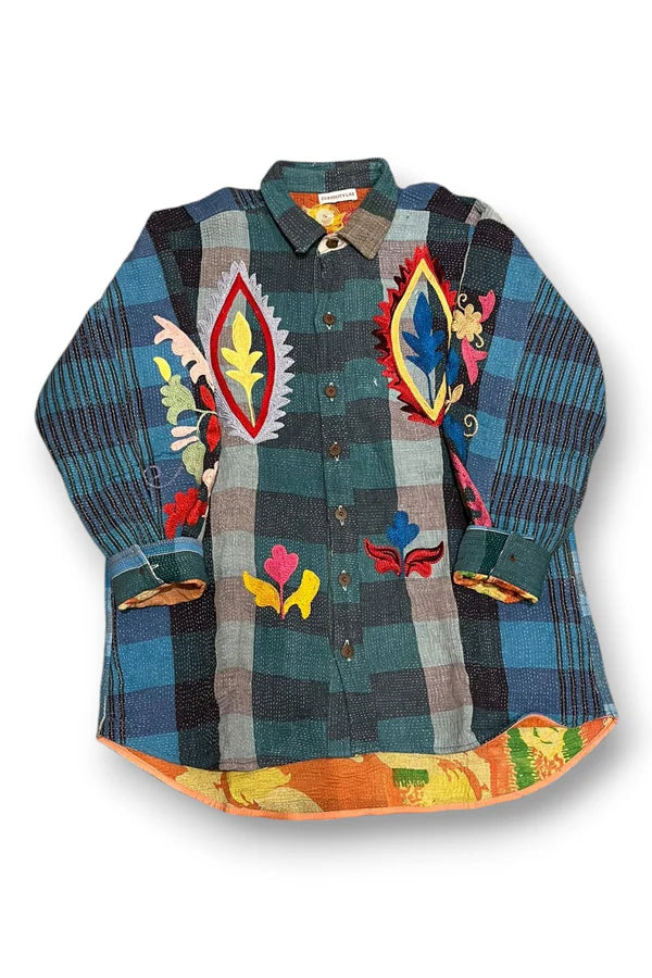 VESTE BAYA KANTHA BRODE