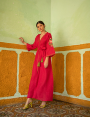 Bougainvillea Dress