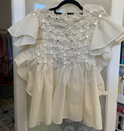 Buttonmasala cotton top