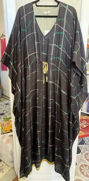 SIDR Craft Silk Shibori long kaftan
