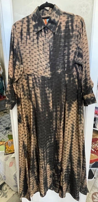 Silk/modal dress