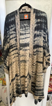 Silk/modal kimono