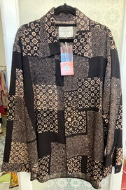 23N 69E handprinted cotton jacket