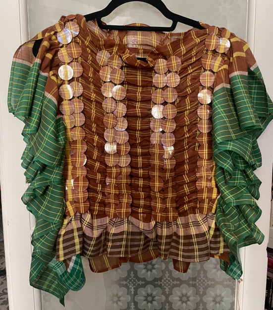 Buttonmasala cotton top