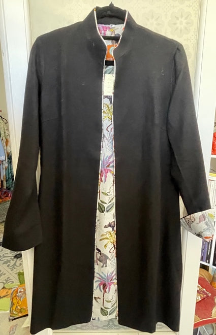 Pashmina/silk coat