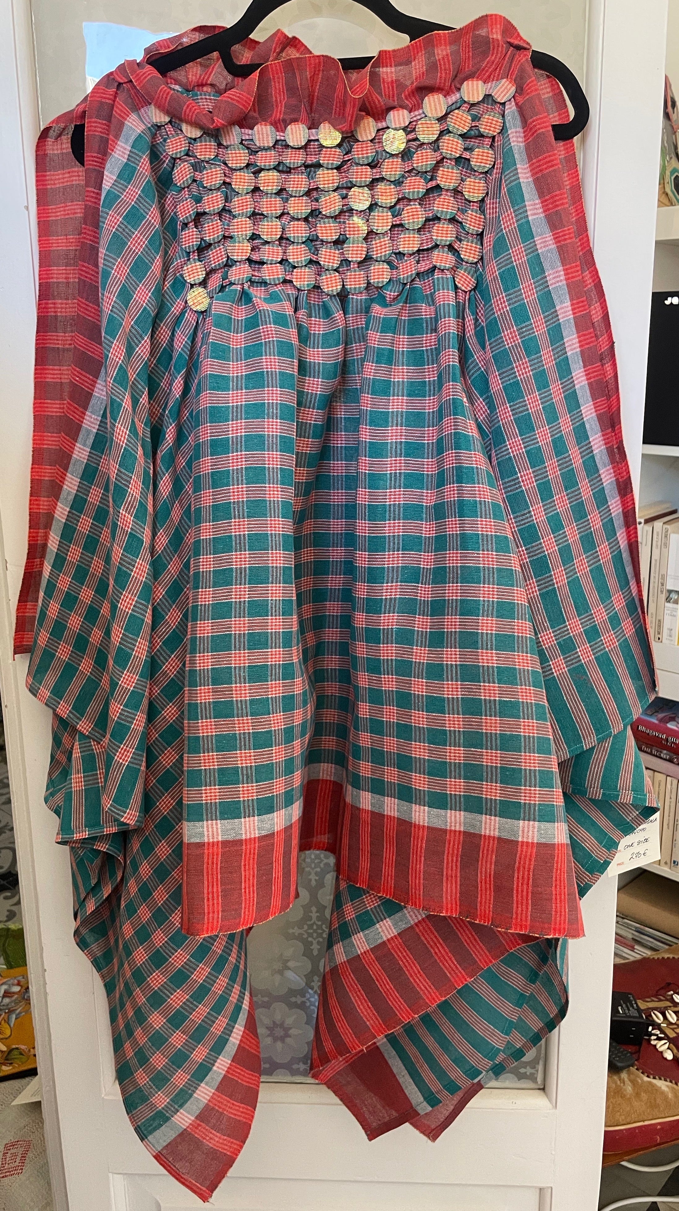 Buttonmasala cotton poncho