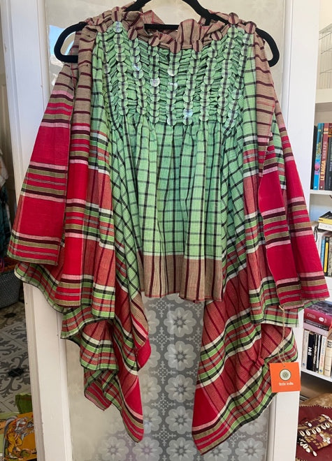 Buttonmasala cotton poncho