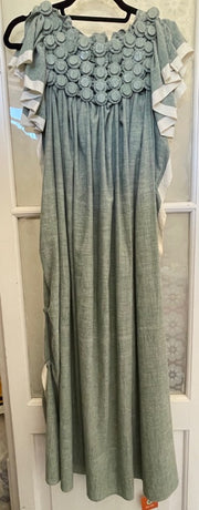 Buttonmasala long cotton dress