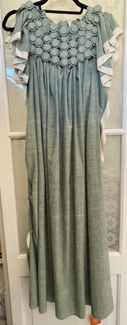 Buttonmasala long cotton dress