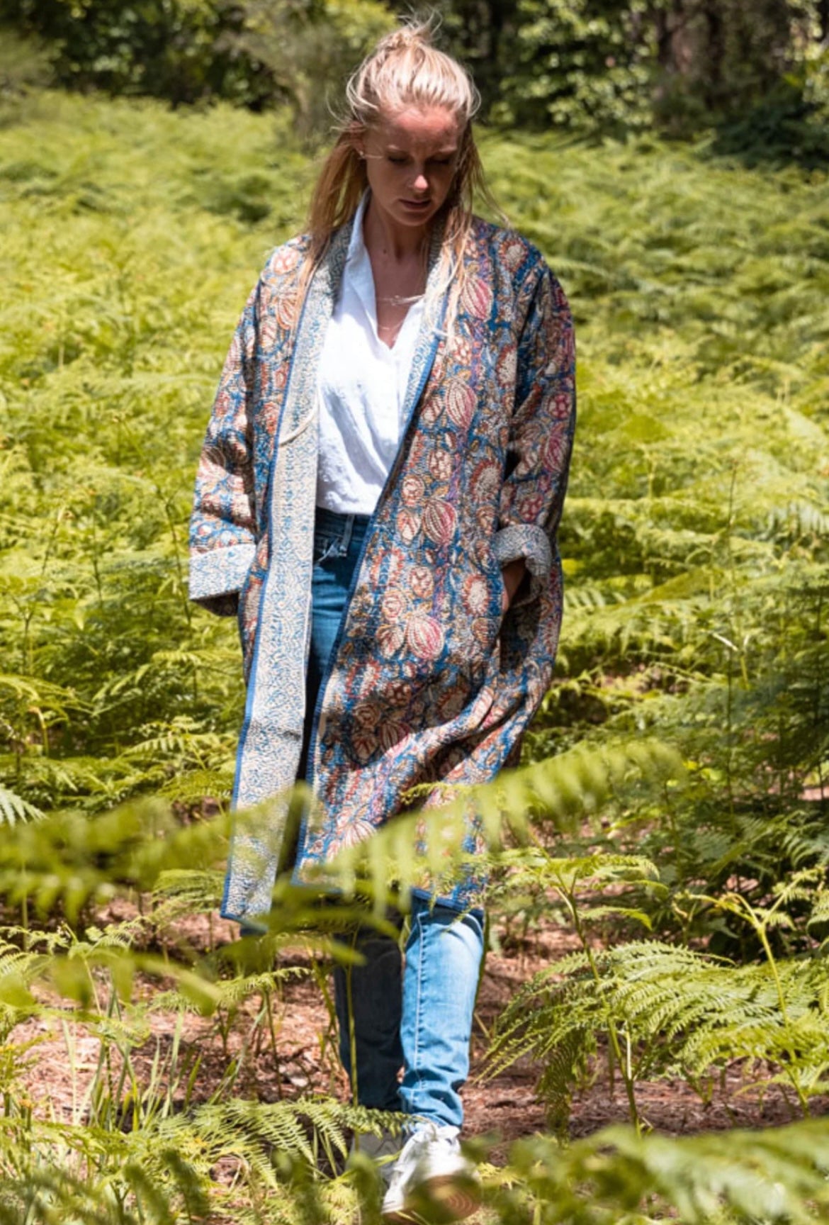 MANTEAU CALCUTTA KANTHA