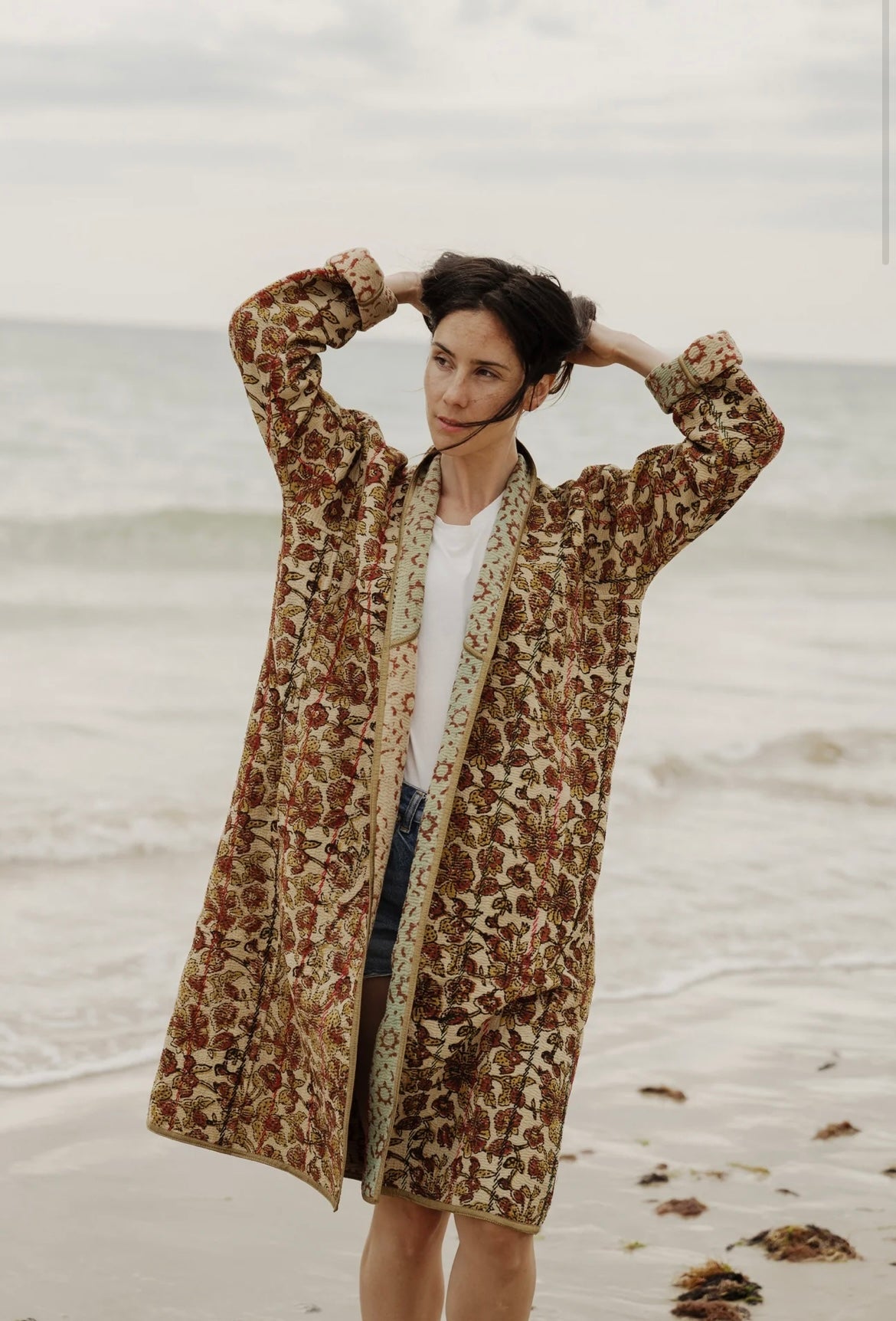 MANTEAU CALCUTTA KANTHA