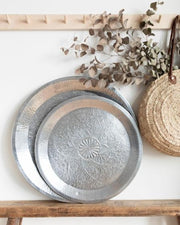 INDIAN FLOWER 68 cm. TRAY