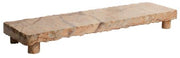 Cutting board, marble, forest brown, 53x15x6 cm