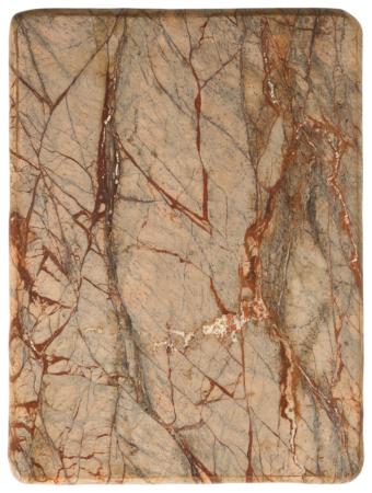 Cutting board, marble, forest brown, 31x23 cm