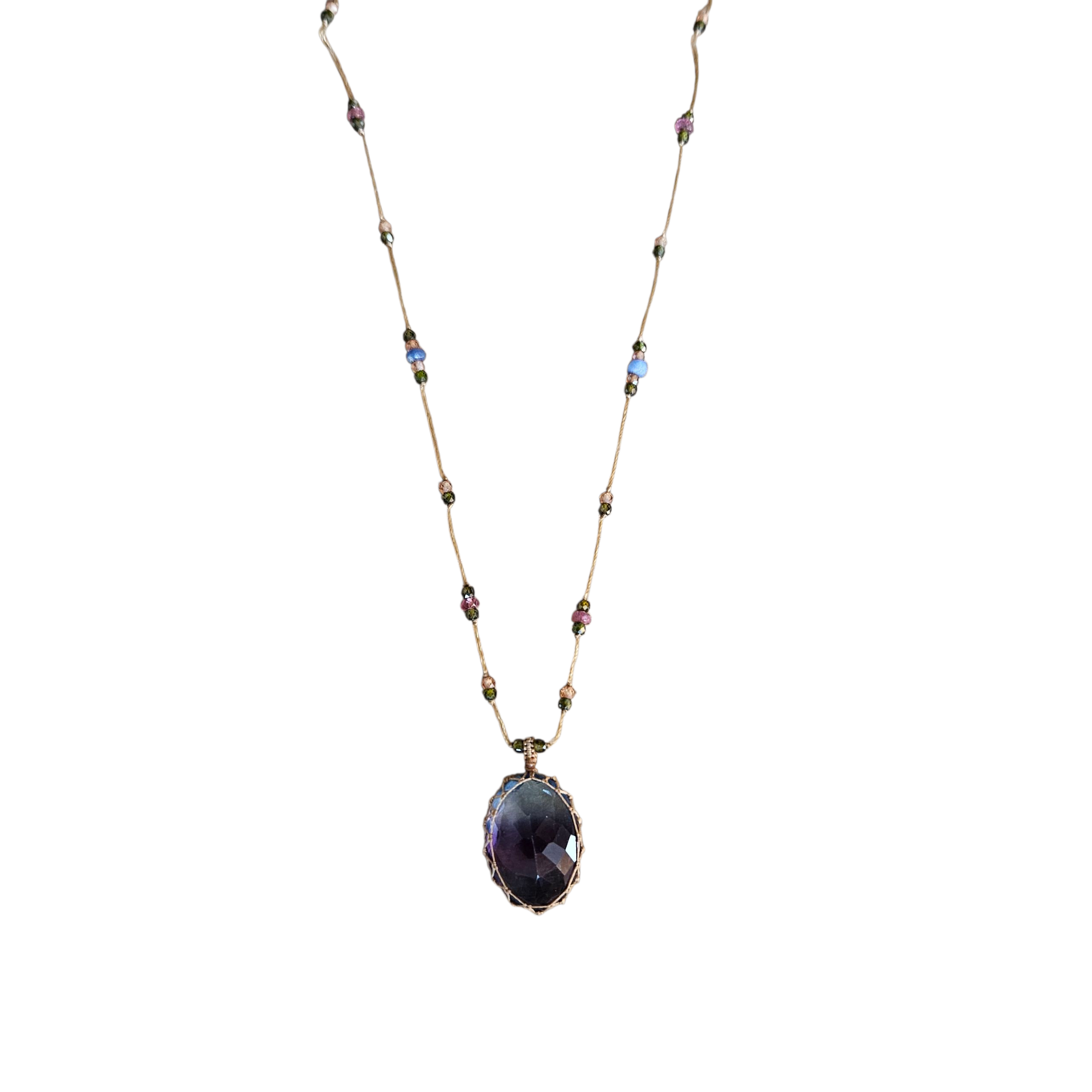 LONG TIBETAN NECKLACE VVVV