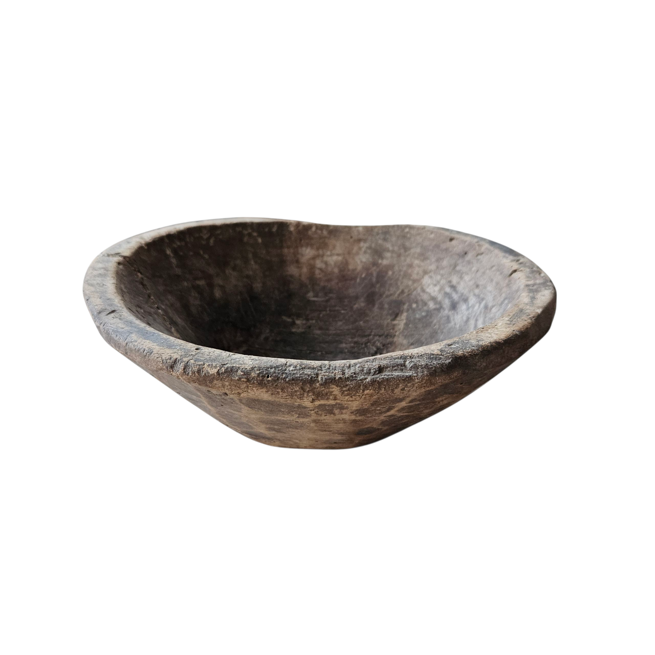 SMALL ROUND WOODEN PLATE