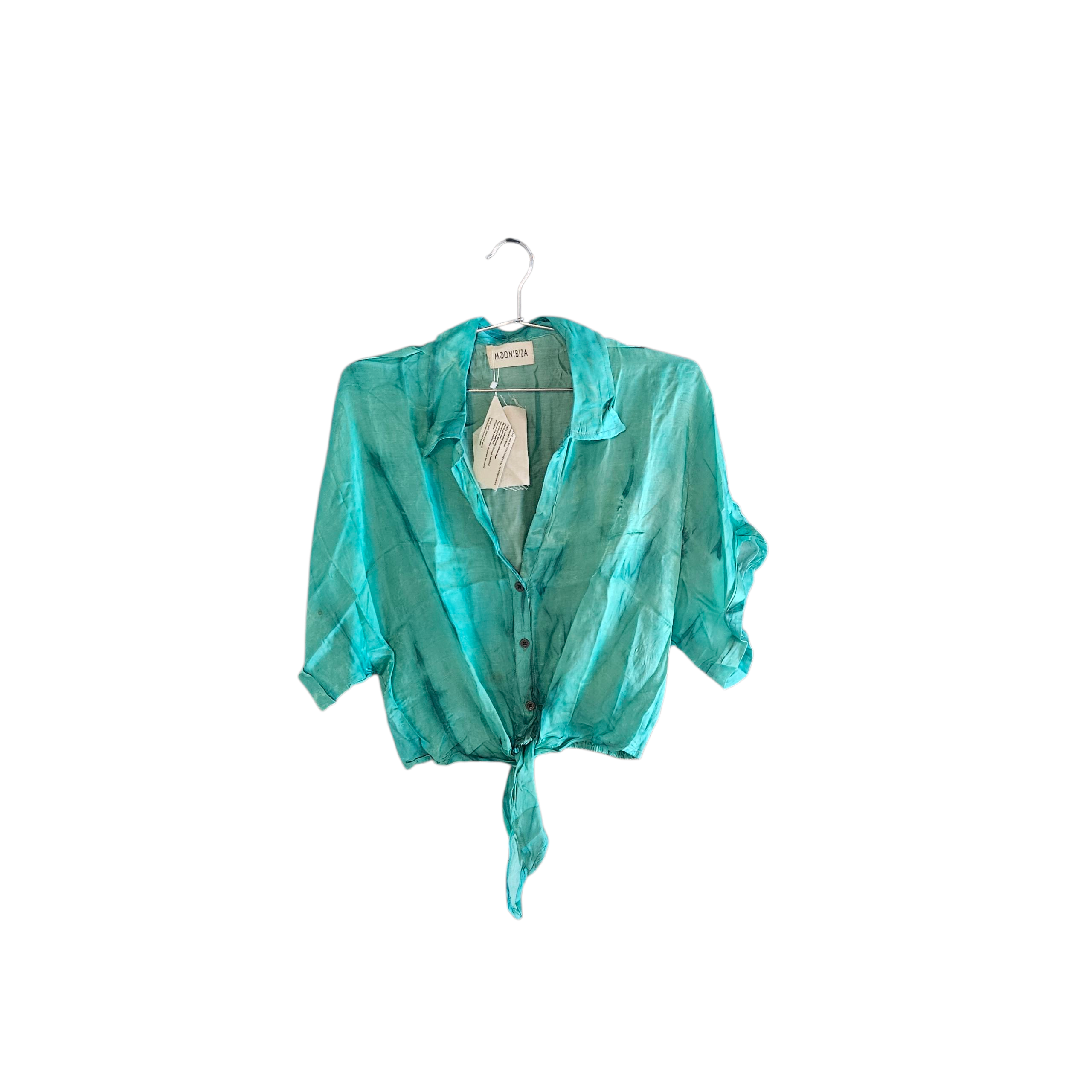 MINI SATIN SHIRT