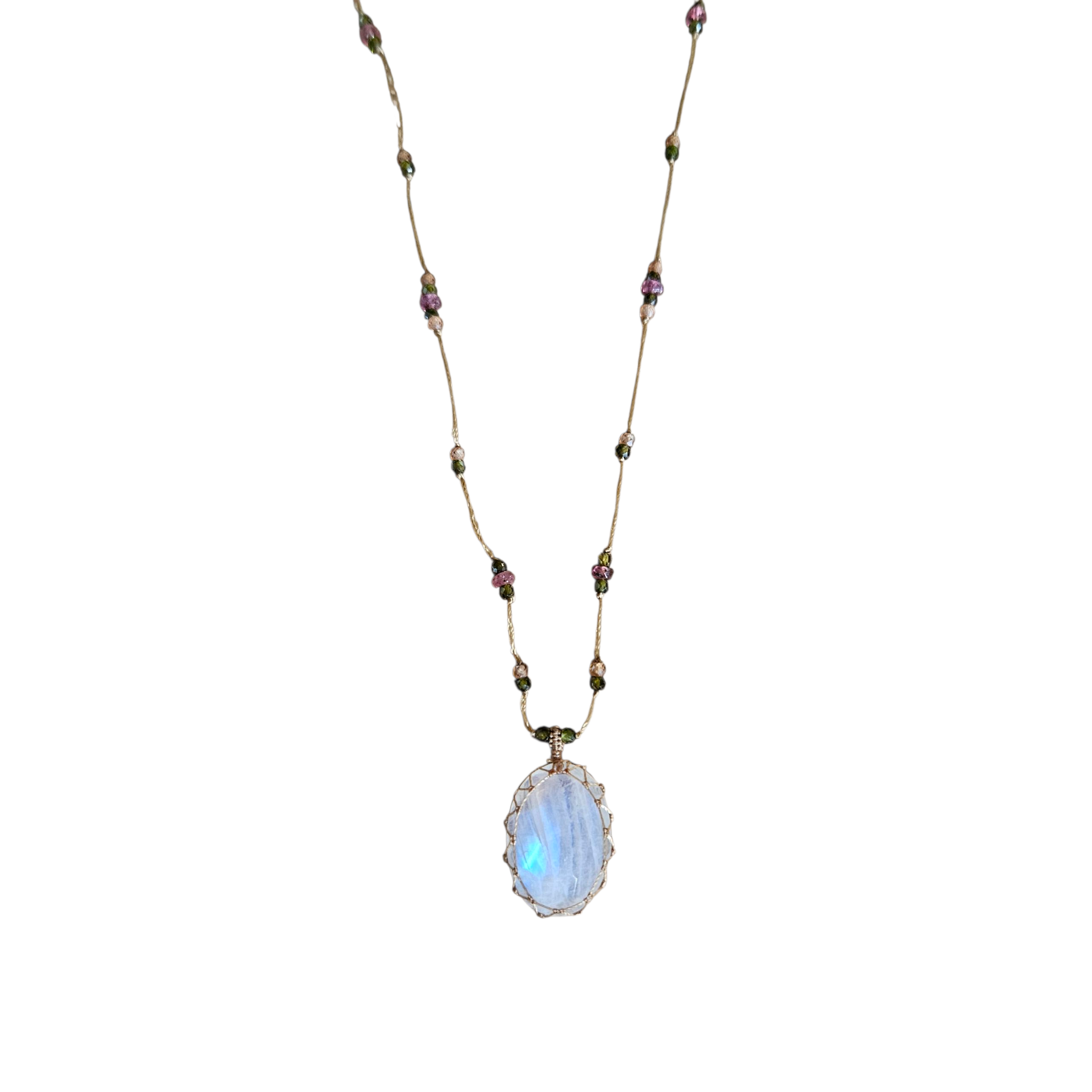 LONG TIBETAN NECKLACE VVV