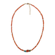 N°34 CORAL 9,37g. NECKLACE