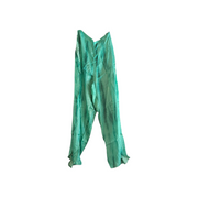 OPEN SATIN TROUSERS