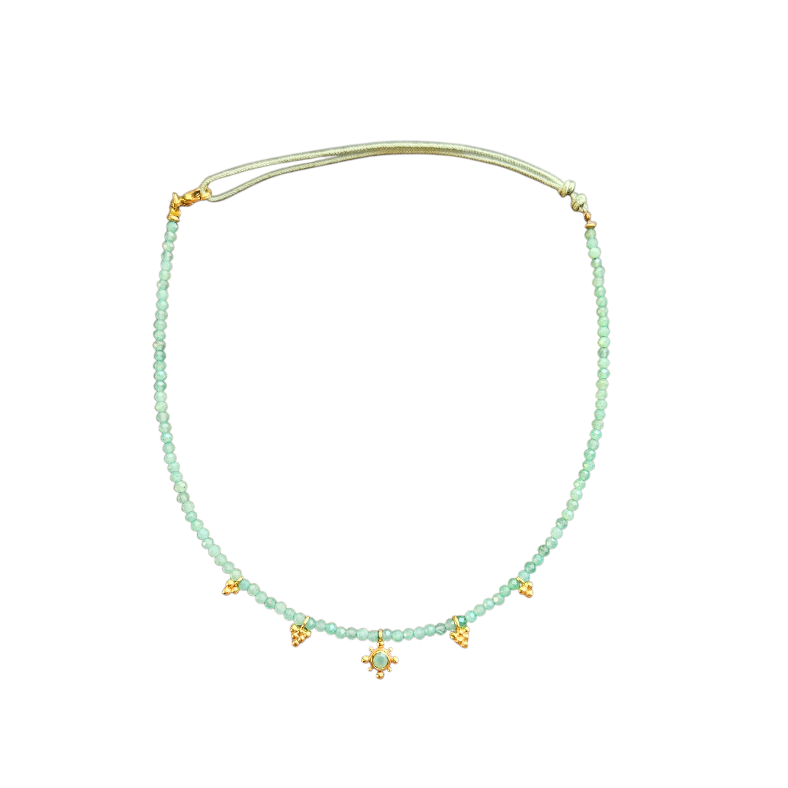 N°63 MYSTIC NEWITH THEAD NECKLACE