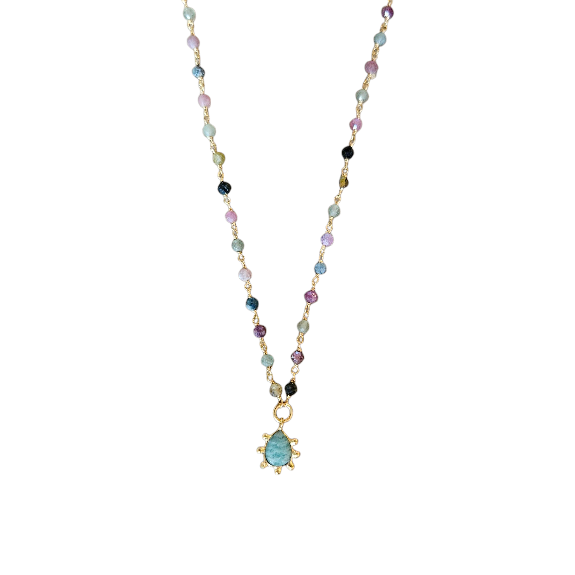 N°100 ROSARIO DROP "LUXE" NECKLACE