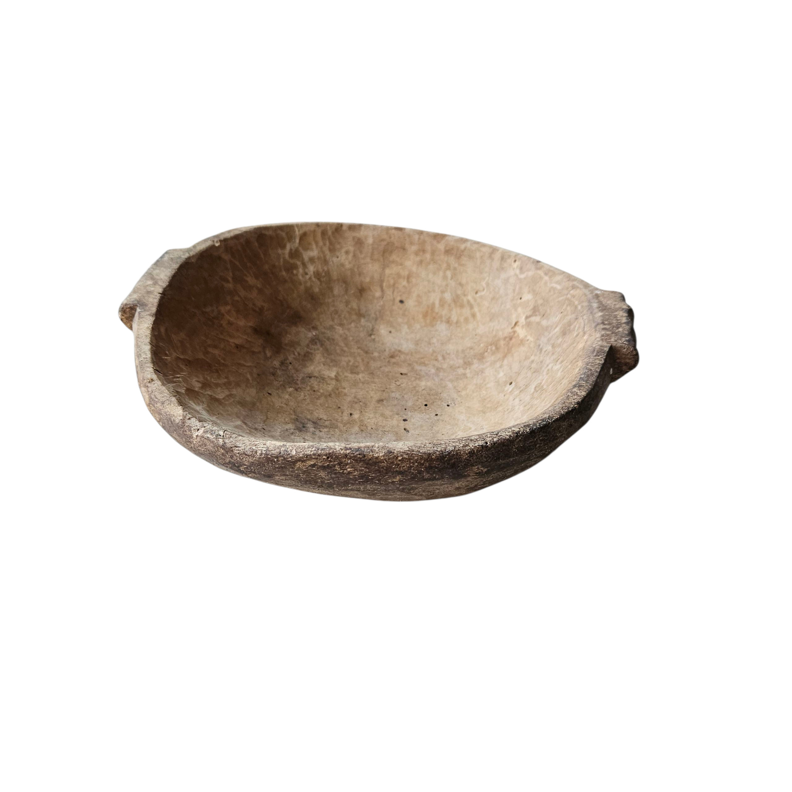 SMALL ROUND WOODEN PLATE