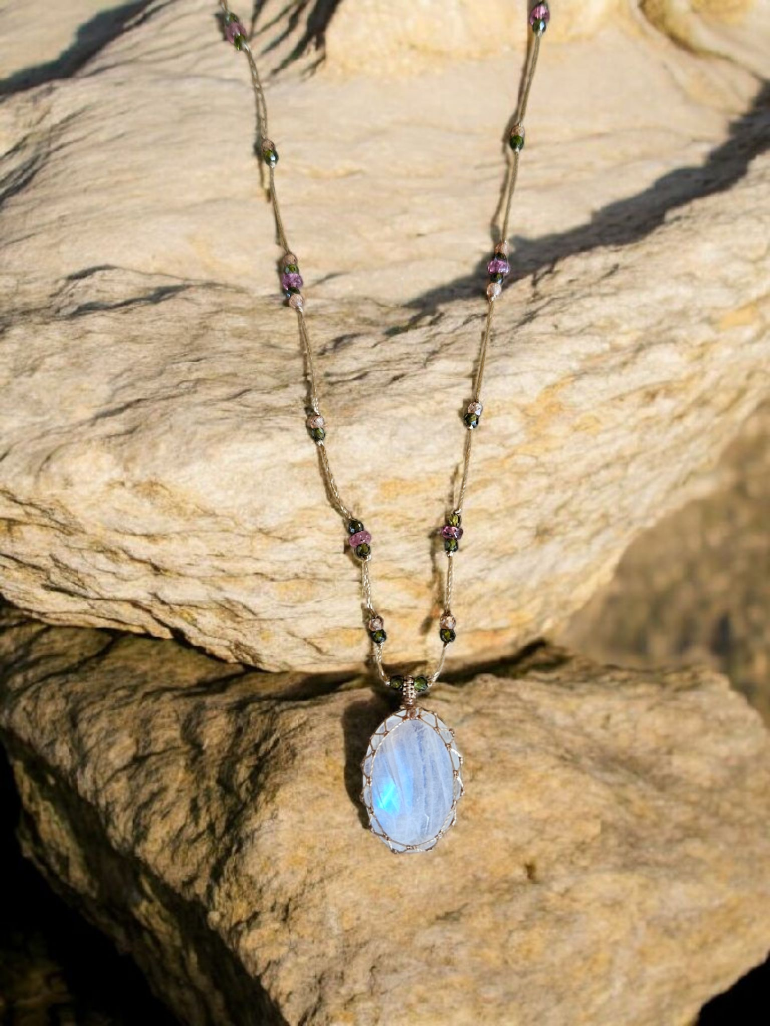 LONG TIBETAN NECKLACE VVV