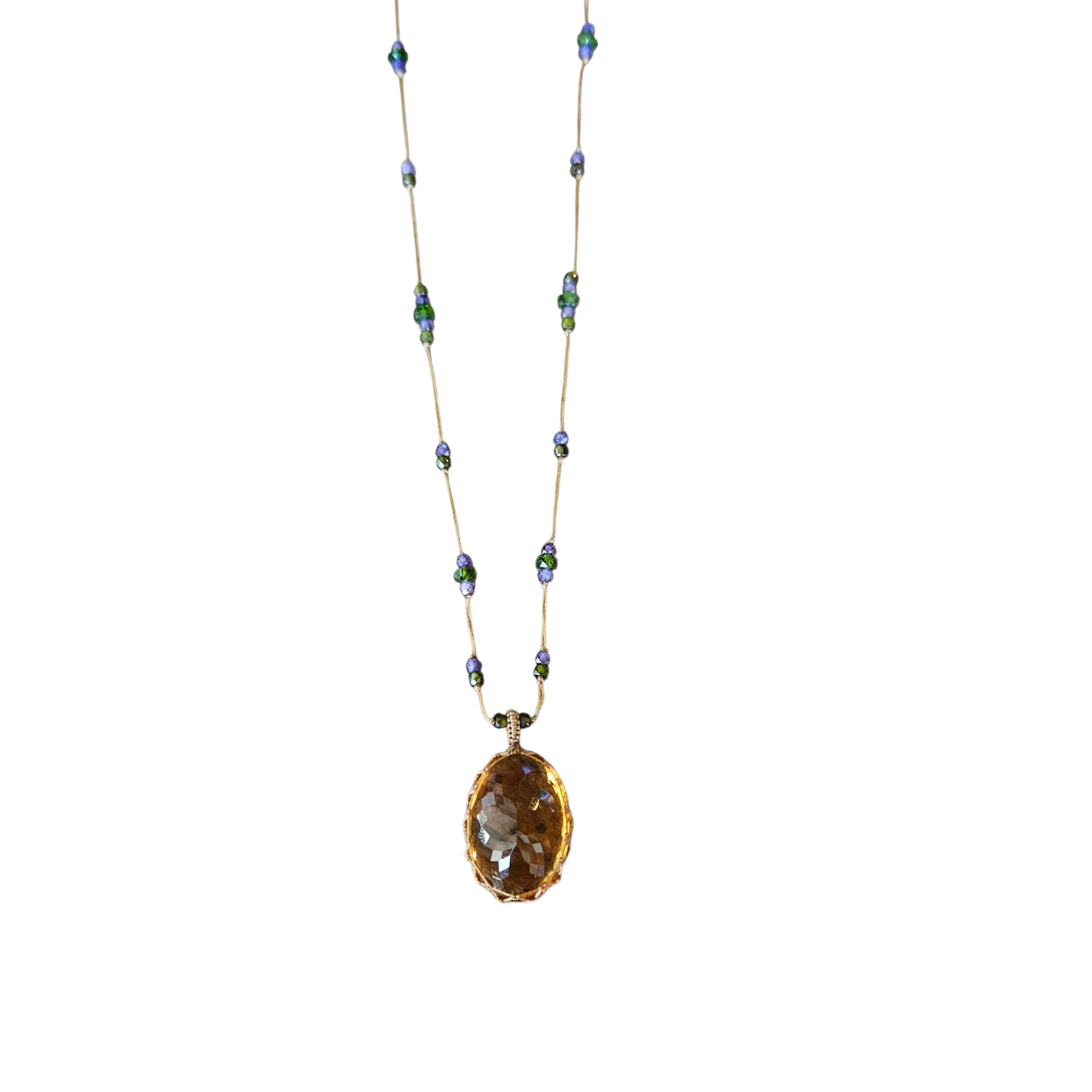 LONG TIBETAN NECKLACE VVVV